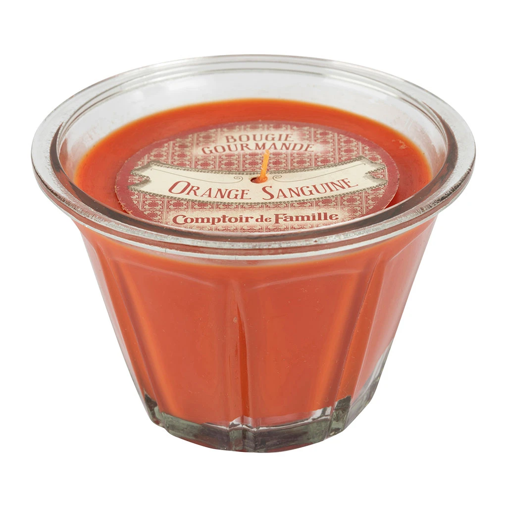 Comptoir De Famille Bougie Senteur Orange Sanguine En Verre, Paraffine 1 Comptoir De Famille Bougie Senteur Orange Sanguine En Verre, Paraffine