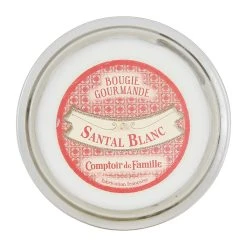 Comptoir De Famille Bougie Santal Blanc 220g 6 Comptoir De Famille Bougie Santal Blanc 220g -SEMA DESIGN Boutique 201175 DET01 WEB