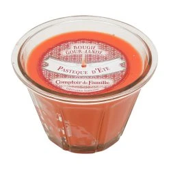 Comptoir De Famille Bougie Senteur Pasteque D'é Corail D12xh8cm-220g +/-45h Paraffine+verre