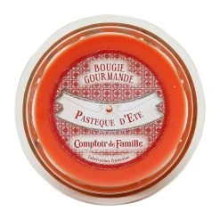 Comptoir De Famille Bougie Senteur Pasteque D'é Corail D12xh8cm-220g +/-45h Paraffine+verre 6 Comptoir De Famille Bougie Senteur Pasteque D'é Corail D12xh8cm-220g +/-45h Paraffine+verre -SEMA DESIGN Boutique 201404 DET01 WEB