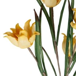 Côté Table Fleur Tulipa Jaune+vert H100cm Eva+fil De Fer 5 Côté Table Fleur Tulipa Jaune+vert H100cm Eva+fil De Fer -SEMA DESIGN Boutique 37512 DET02 WEB