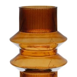 Côté Table Vase Ania Ambre D15xh29.5cm Verre -SEMA DESIGN Boutique 38390 DET01 WEB
