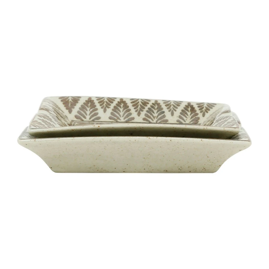 Côté Table Cendrier En Porcelaine Brun - Chin 3 Côté Table Cendrier En Porcelaine Brun - Chin – Image 3