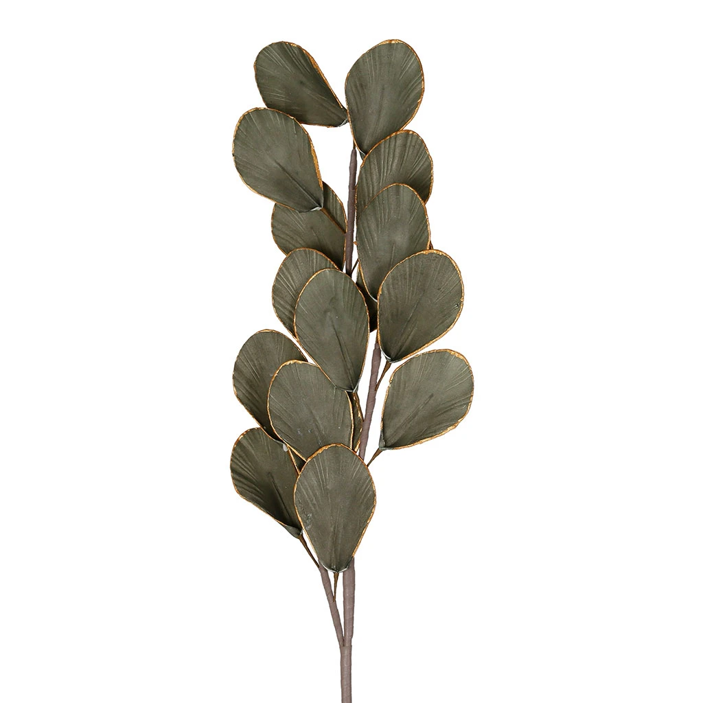 Côté Table Branchage Artificiel Lyo Kaki Et Doré 1 Côté Table Branchage Artificiel Lyo Kaki Et Doré