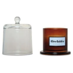 Opjet Bougie Cloche Ambre PM Orchidee Blanche D10cm 5 Opjet Bougie Cloche Ambre PM Orchidee Blanche D10cm -SEMA DESIGN Boutique 610292 FRN03 WEB