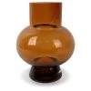 Opjet Vase Rond Ambre H18cm