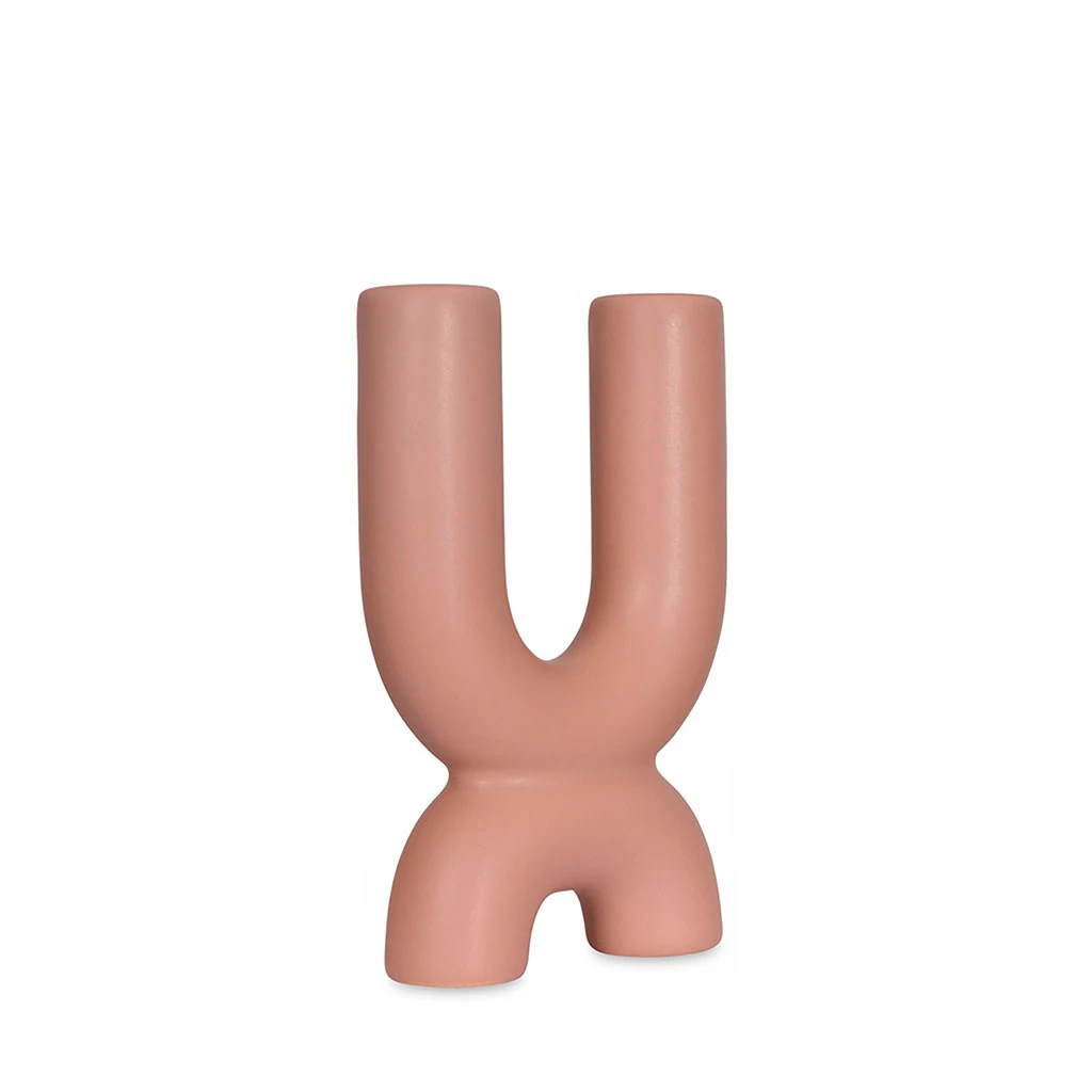 Opjet Bougeoir Ceramique Nude 11.2x3.8xh17.2cm 2 Opjet Bougeoir Ceramique Nude 11.2x3.8xh17.2cm – Image 2