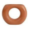 SEMA DESIGN Vase Eterra Terracotta 17.5x5xh13.5cm Porcelaine